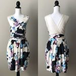 3.1 Phillip Lim | Silk Floral Sheer Back Dress Sz 6 Photo 1
