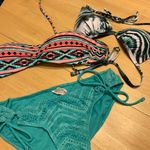 OP Teal Lace Bikini Bottoms Photo 3