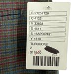 NWT Anthropologie Cartonnier Plaid Ankle Pants Brown Size 2 Preppy Academia Photo 2