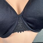 Chantelle  36DDD Bra Black Underwire Back Closure Adjustable Lace Bottom Photo 5