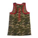 Campus Lifestyle MLB Washington Nationals Women's Camo Print Racerback Tank Top, Small Photo 2