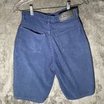 VTG Badge 90s Corduroy Shorts Women’s 16R Blue Relaxed Fit High Waist Baggy Surf Size 16 Photo 1