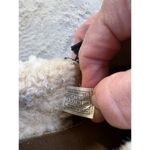 UGG  Australia Unisex Black Sheepskin Slip-On Loafers Casual Shoes Photo 13