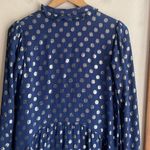 Saloni Tilly Metallic Fil Coupé Silk Photo 11