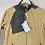 North End Women’s Casual Fleece Zip Up Jacket Stone Graphite Size Medium NWT Photo 1