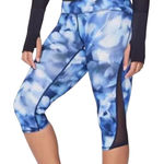 Lululemon Train Times Crop Leggings Blush Blossom Alpine White Midnight Navy 6 Photo 0