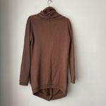 Aritzia Wilfred Brown Hooded Zip sweatshirt Cardigan XS Photo 4