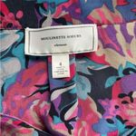 Moulinette Soeurs  by Anthropologie Ladies Floral Silk Blouse Size 4 Photo 3