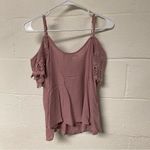 American Rag  Women’s Pink Off The Shoulder Tank Top Size XXL Photo 2