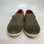 Olukai Alohi taupe leather slip on loafers womens size 7.5 casual neutral trendy Gray Photo 1
