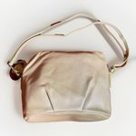 Margot New York Soft Pebbled Leather Small Crossbody Bag Mustard Yellow Photo 7