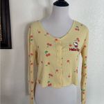 Hello Kitty Yellow  Cherry Cardigan Only M Photo 3