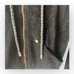Y2K: new Kritik Nola Terry Juicy Zipper Kangaroo Pocket Hoodie Black L Size L Photo 12