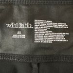 Wild Fable NWT  Leggings Womens 2X Black Faux Leather High Rise Stretch Y2K Retro Photo 5