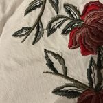 Top Shop Ross Embroidered High waist Mom jeans Size 28 Photo 3