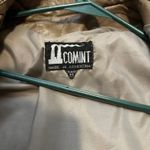 Comint Genuine Leather Suede Mix Bomber Jacket Mens Size Medium Brown Vintage Photo 9