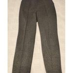 Nine West Women’s leggings - Large - charcoal gray w/tiny herringbone pattern Photo 0