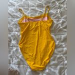NWT Xírena One Piece Bathing Suit Size Medium Yellow Photo 3