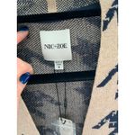 Nic+Zoe HOUNDSTOOTH FEMME SLEEVE KNIT JACKET NWT $180 size small Photo 3