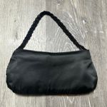 Black & White Sequin and Beaded Strap Clutch Photo 4