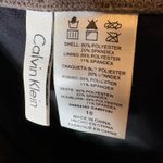 Calvin Klein Women's One Piece Ruched Swimsuit Bronze Size 10 Photo 7