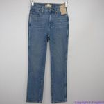 Madewell NEW Tall Stovepipe Jean Calliston Wash, 24T Photo 3