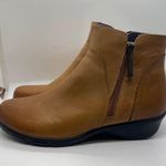 Propet Waverly Booties tan (Cognac) leather womens sz 11 Photo 0