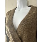 Commense The Next Morning Cardigan Brown Cropped Long Sleeve EUC Size S Photo 5