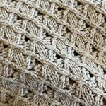 Old Navy  Tan Basket Weave Cotton Acrylic Crewneck Sweater Photo 1