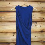 T Alexander Wang Stretch Body Con Midi Dress Blue Photo 3