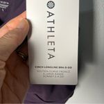 Athleta NEW  Cinch Longline Sports Bra Deep Purple D-DD | L Photo 2