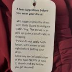 Dessy Collection Vivian Diamond Dress Womens Size 4 Burgundy Maxi Evening Gown Photo 5