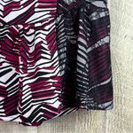 Worthington Petite Small Short Sleeve Peplum Top w/Lace Back Zipper Clos… Photo 7