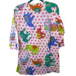 Gretchen Scott NWT  Multicolored Polka Dot Elephant Tunic Swim Cover Photo 1