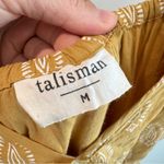 Talisman Australia Charmed Dress Mustard Yellow Tiered Boho Medium Photo 1