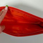 Estée Lauder Blue ‘Harper’s Bazar: October 1929’ Fashion Magazine Graphic Leather Zipper Makeup Cosmetics Bag Travel Pouch Case Purse Clutch Wristlet ✨ Photo 3