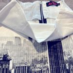 Black and White Mini Pencil Skirt for Night Out Size L Photo 3