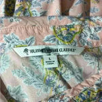 Iilani Women’s Pink Hawaiian Classics Shirt Large Lightweight Vogue Vacation Photo 4