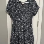 Target  Navy Floral Dress Photo 0