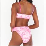 Show Me Your Mumu NWT  Pink Tie Dye Scrunch Bikini Destin Top Del Rey Bottoms Set Photo 1