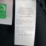 J. CREW FACTORY FLUTTER SLEEVE T SHIRT DRESS TIERED BLACK COTTON LIGHTWEIGHT XS Photo 8