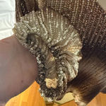 Vine & Love NWT  Shimmering Brown Women's Top Photo 3