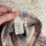 Vintage Plaid Pleated Women's Skirt Purple Size XS Photo 2