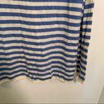 Gap Bella Boatneck Sweater Moore Blue Stripe Photo 5