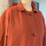 Aritzia Wilfred Free Alyona Cotton Puffy Button Plum Jacket Coat Size XXS 2XS Orange Photo 1