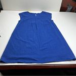 JODIFL  Women‎ Medium Blue Embroidered Dress Cap Sleeve Boho Bohemian Floral NEW Photo 10