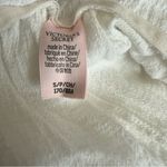 White Asymmetrical Puff Sleeve Bodysuit for sleeping or lounging Photo 8