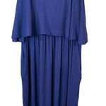 Sweet Lovely  By Jen Navy Maxi Dress Size Medium Photo 3