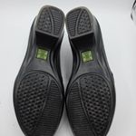 Earth Origins Women’s Black Leather Slip Ons Size 8.5 Photo 3