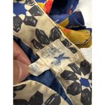 Edme & Esyllte Silk Floral Midi Skirt Colorful Cottagecore Bohemian Anthroologie Blue Size 4 Photo 3